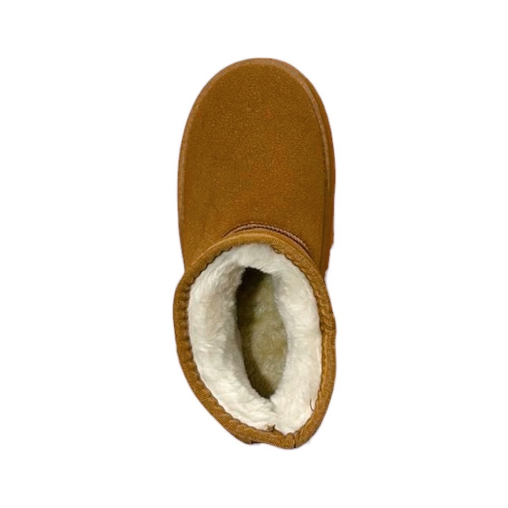 Women’s Ultra Mini Platform Faux Fur Lined Waterproof Boots in Chestnut, US 7 - Picture 6 of 12